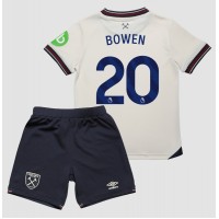 West Ham United Jarrod Bowen #20 Vonkajší Detský futbalový dres 2025-26 Krátky Rukáv (+ trenírky)